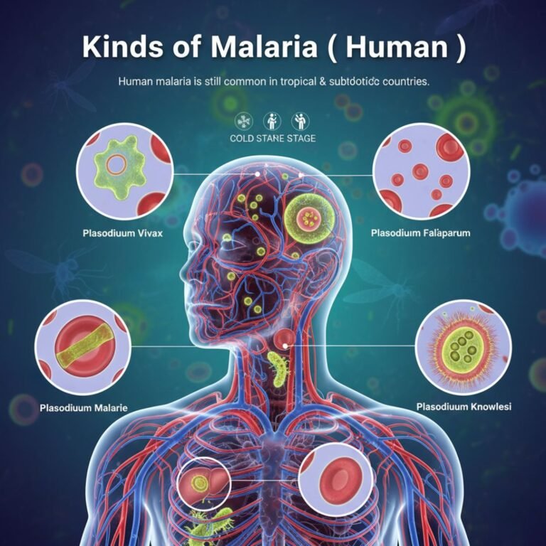 Kinds of  Human Malaria