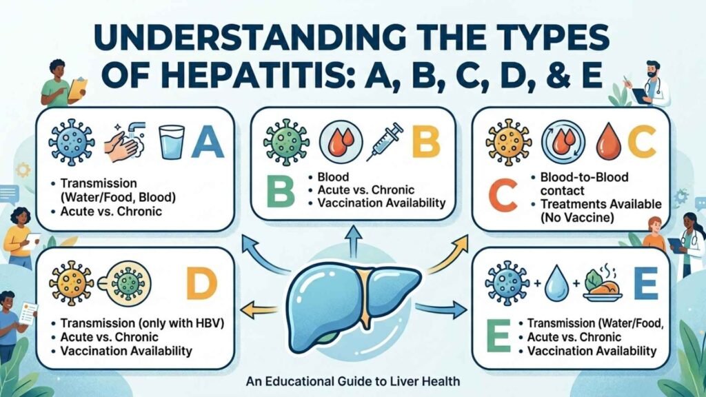 Types of Hepatitis