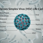 Life Cycle of Herpes Simplex Virus (HSV)
