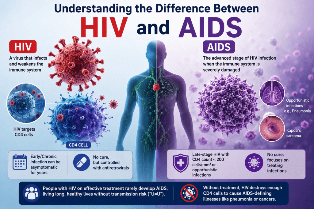 HIV and AIDS