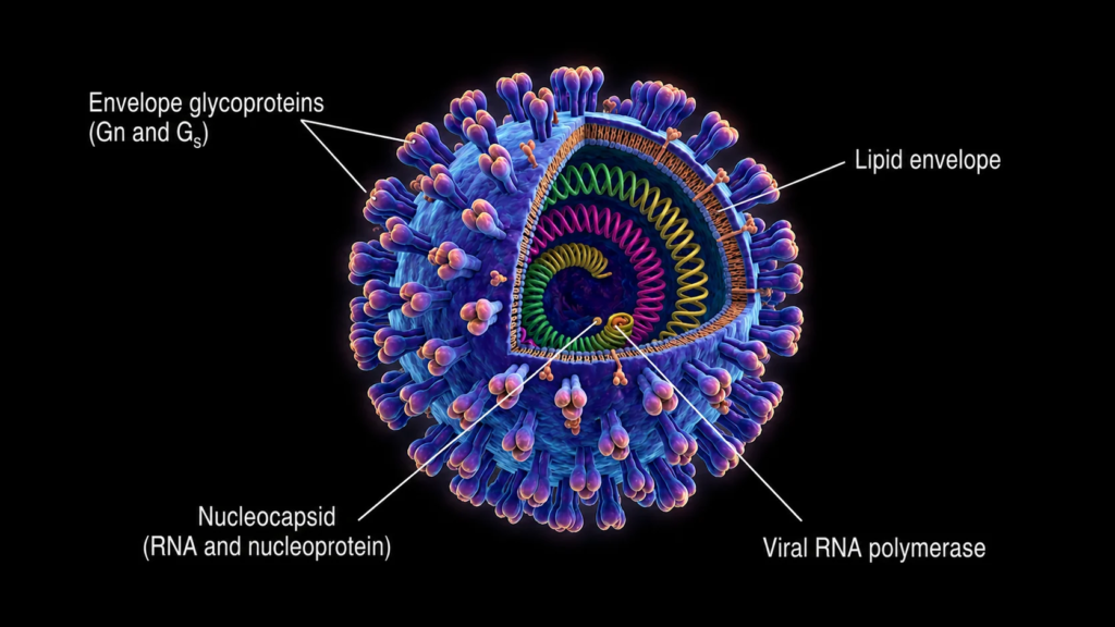 Life Cycle and Morphology of Hantavirus