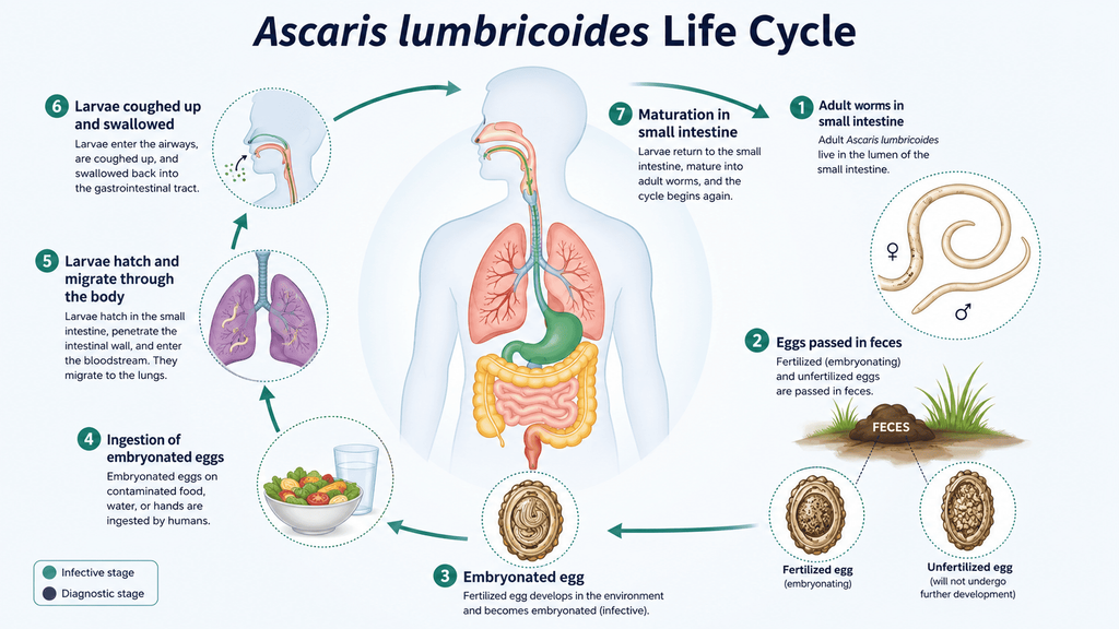 Morphology Of Ascaris