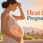 Temperature increase: Effects on the fetus in pregnant women